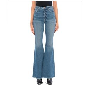 Alice + Olivia AO.LA flare leg denim jeans 24 NWT